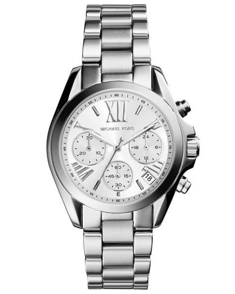 michael kors silver chain watch|Michael Kors watches price original.